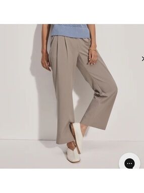 Varley Tacoma Straight Pleat Pants - Size Medium